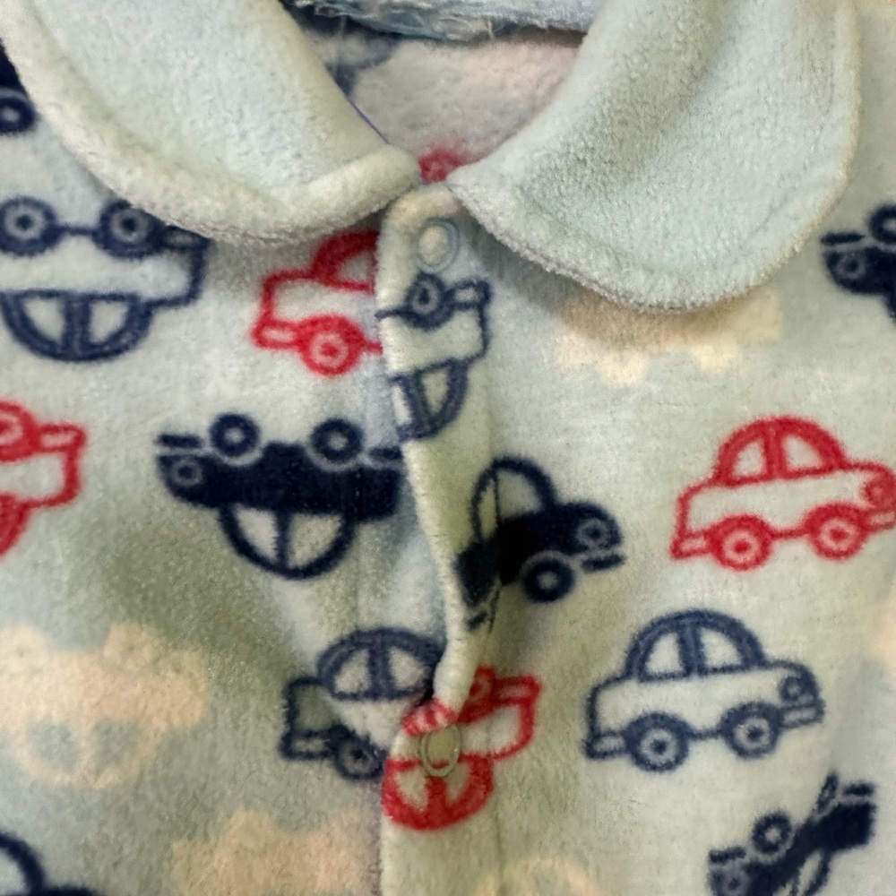 0-3m Fleece Pyjama - Picture 2 of 3